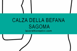 calza befana sagoma da stampare