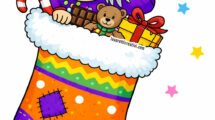 calza con befana