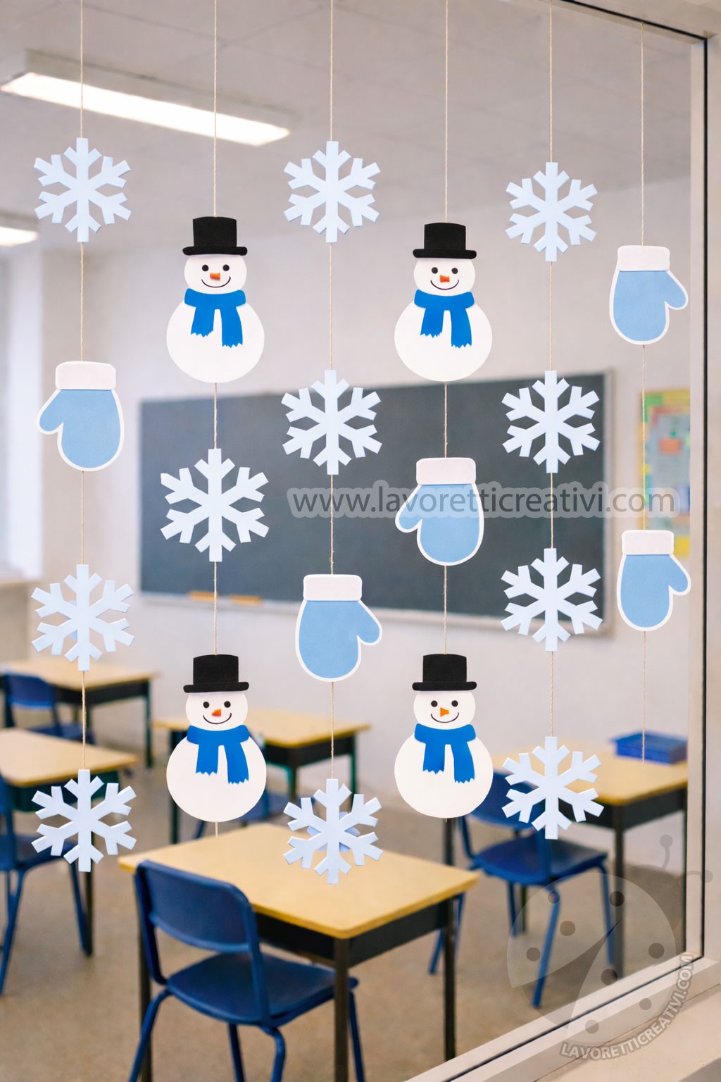 pendenti invernali per aula