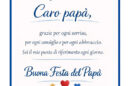 biglietto papa con dedica