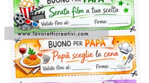 buoni reagalo festa del papa