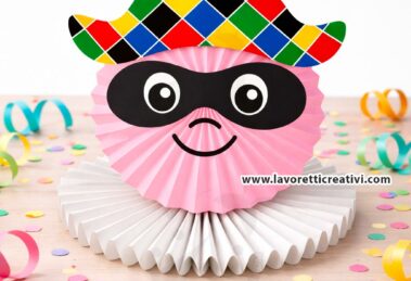 centrotavola arlecchino festa carnevale