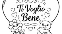 cuore scritta ti voglio bene