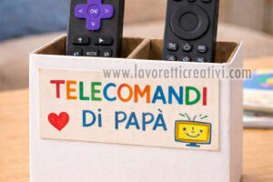 porta telecomando per papa