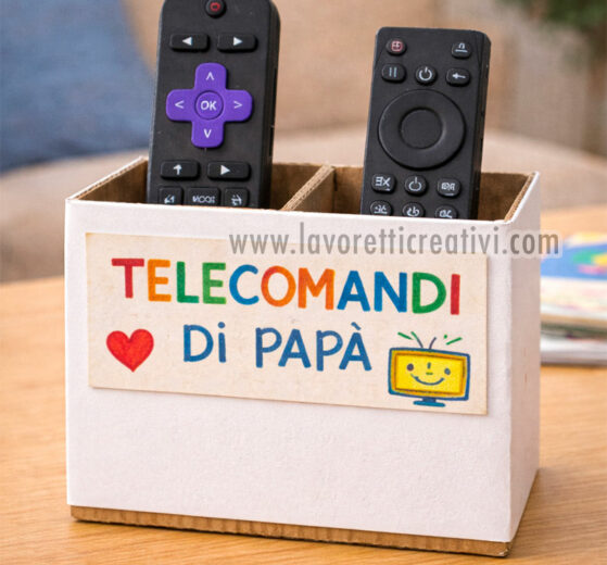 porta telecomando per papa
