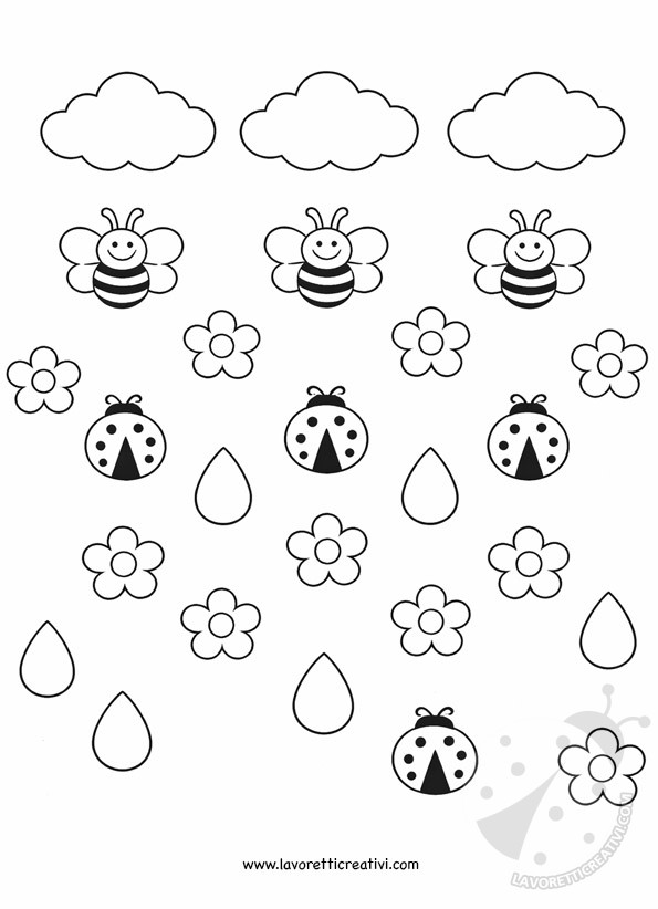 api coccinelle fiori