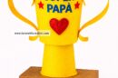 coppa per la festa del papa