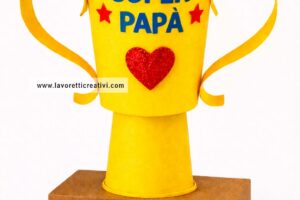 coppa per la festa del papa