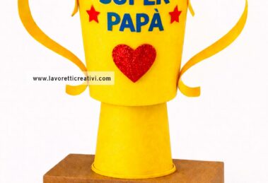 coppa per la festa del papa