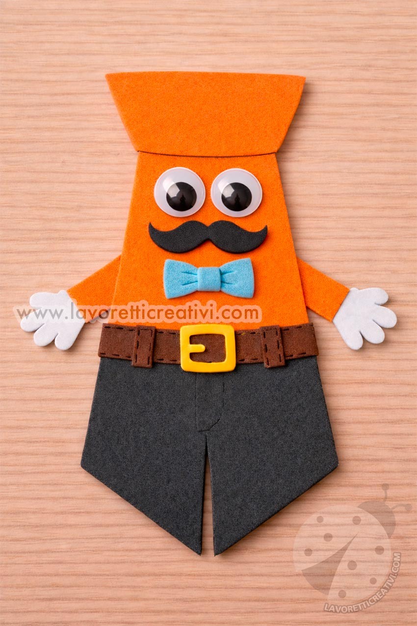 cravatta divertente papa elegante 1