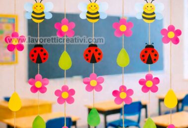 decorazione aula primavera fai da te