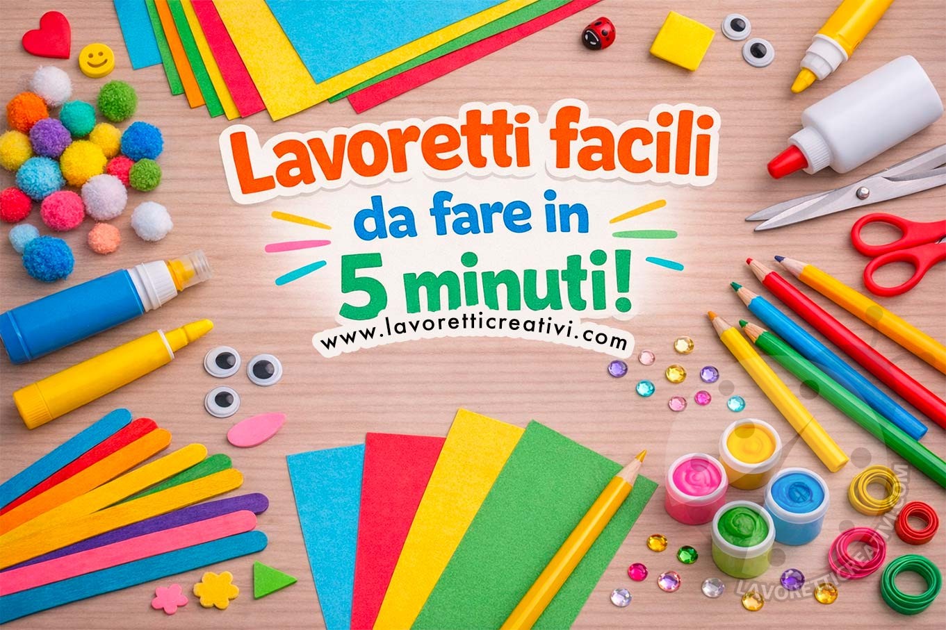 Lavoretti facili da fare in 5 minuti 7 lavoretti facili da fare in 5 minuti