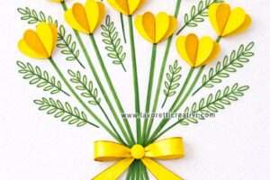 mimosa carta pennarelli festa della donna