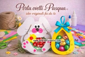 porta ovetti di pasqua fai da te