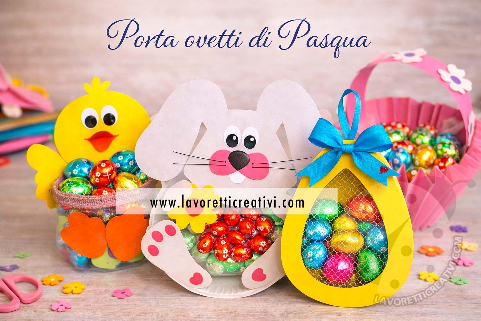 Porta ovetti di Pasqua: idee originali fai da te 9 porta ovetti di pasqua scuola