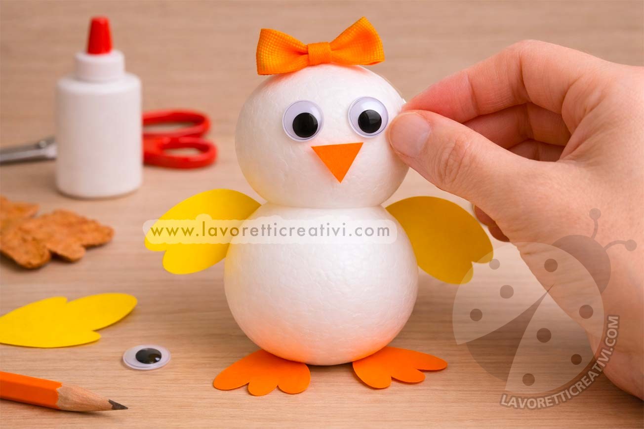 Lavoretti facili da fare in 5 minuti 11 pulcino facile in 5 minuti