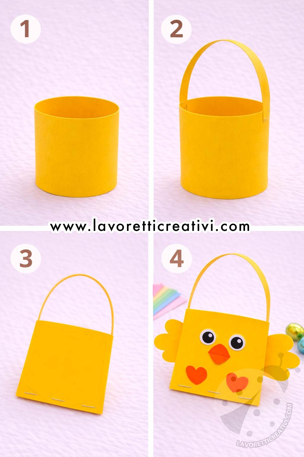 Regalino pasquale portaovetti fai da te a forma di pulcino 8 regalino pasquale portaovetti pulcino 1