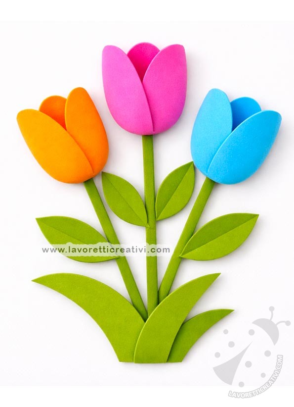 Tulipani in gomma crepla 7 tulipani in gomma crepla