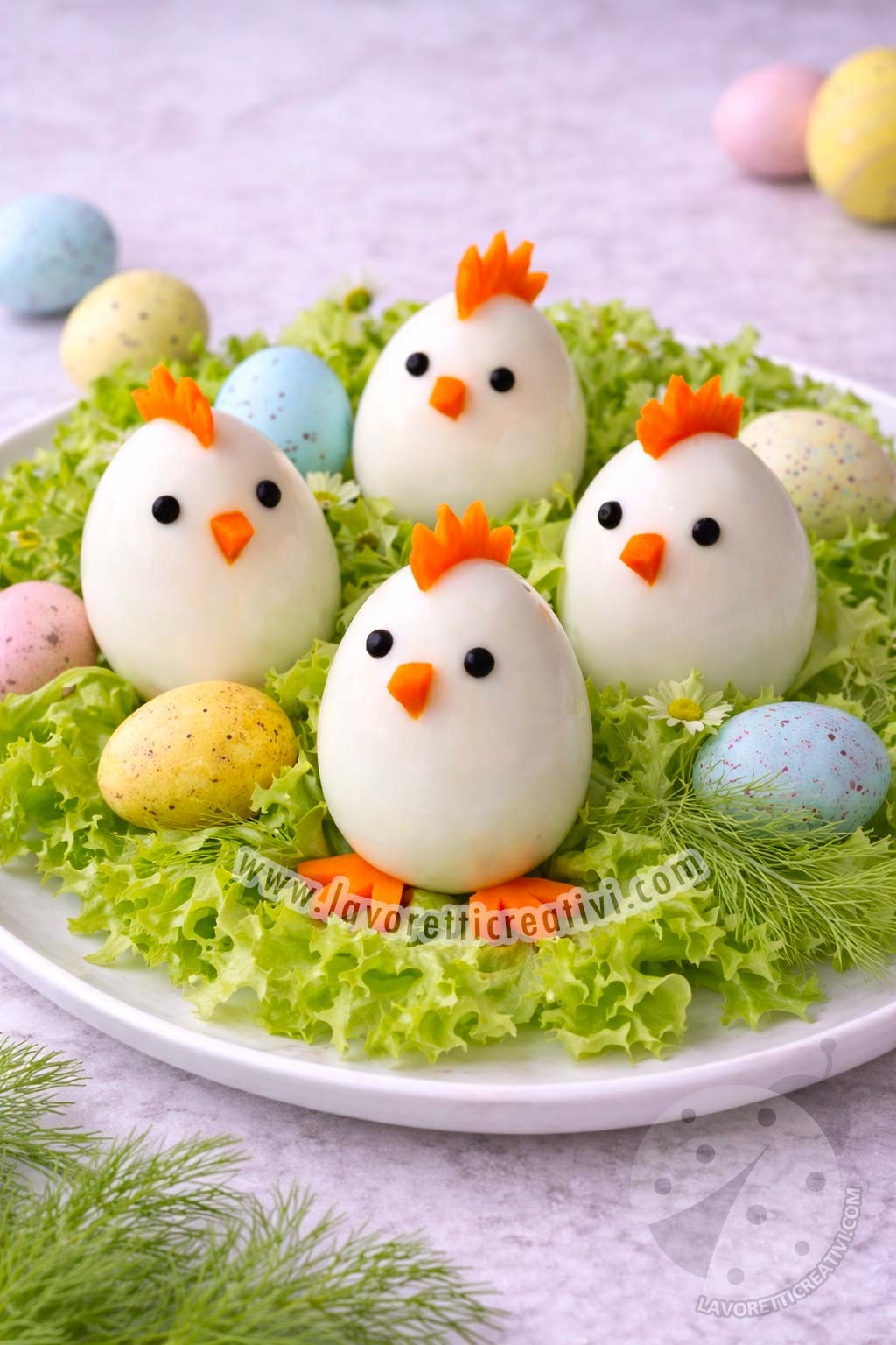 antipasti gallina uova sode