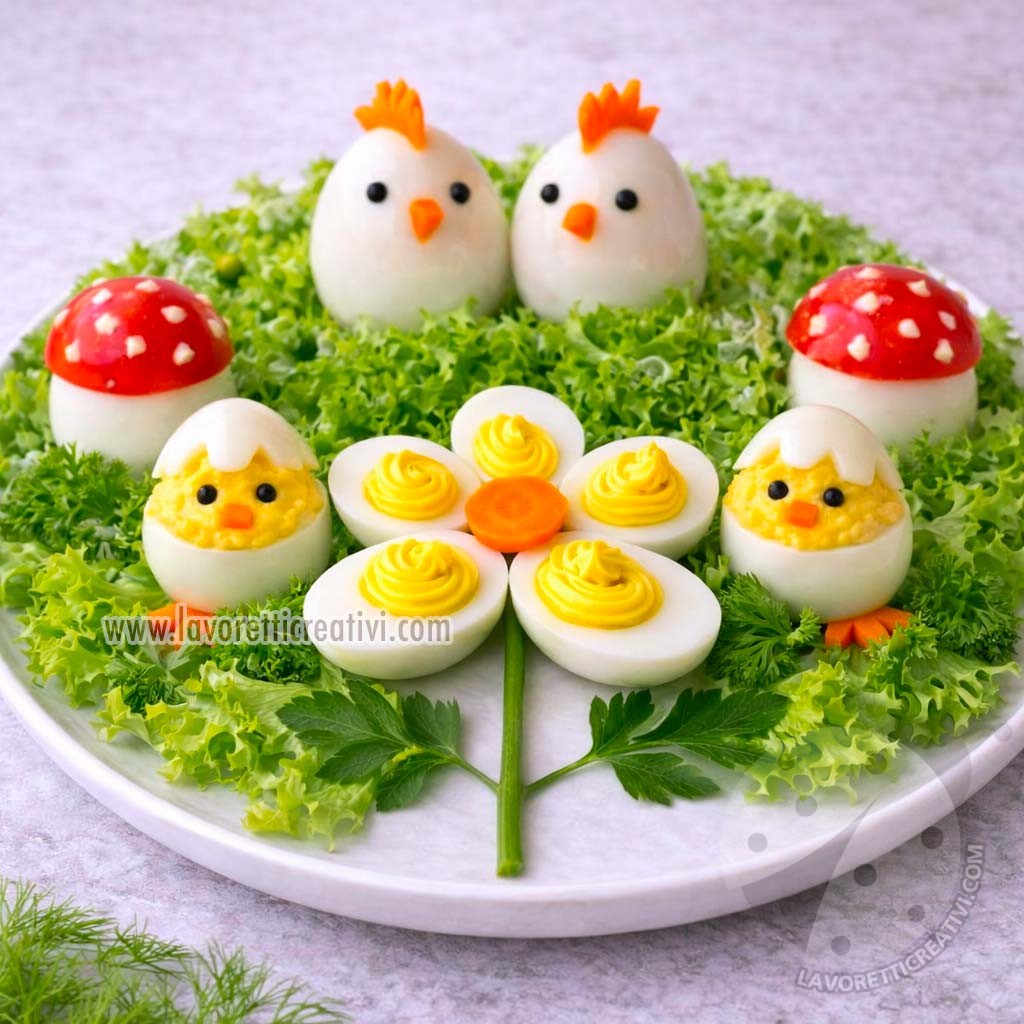 antipasti pasquali creativi