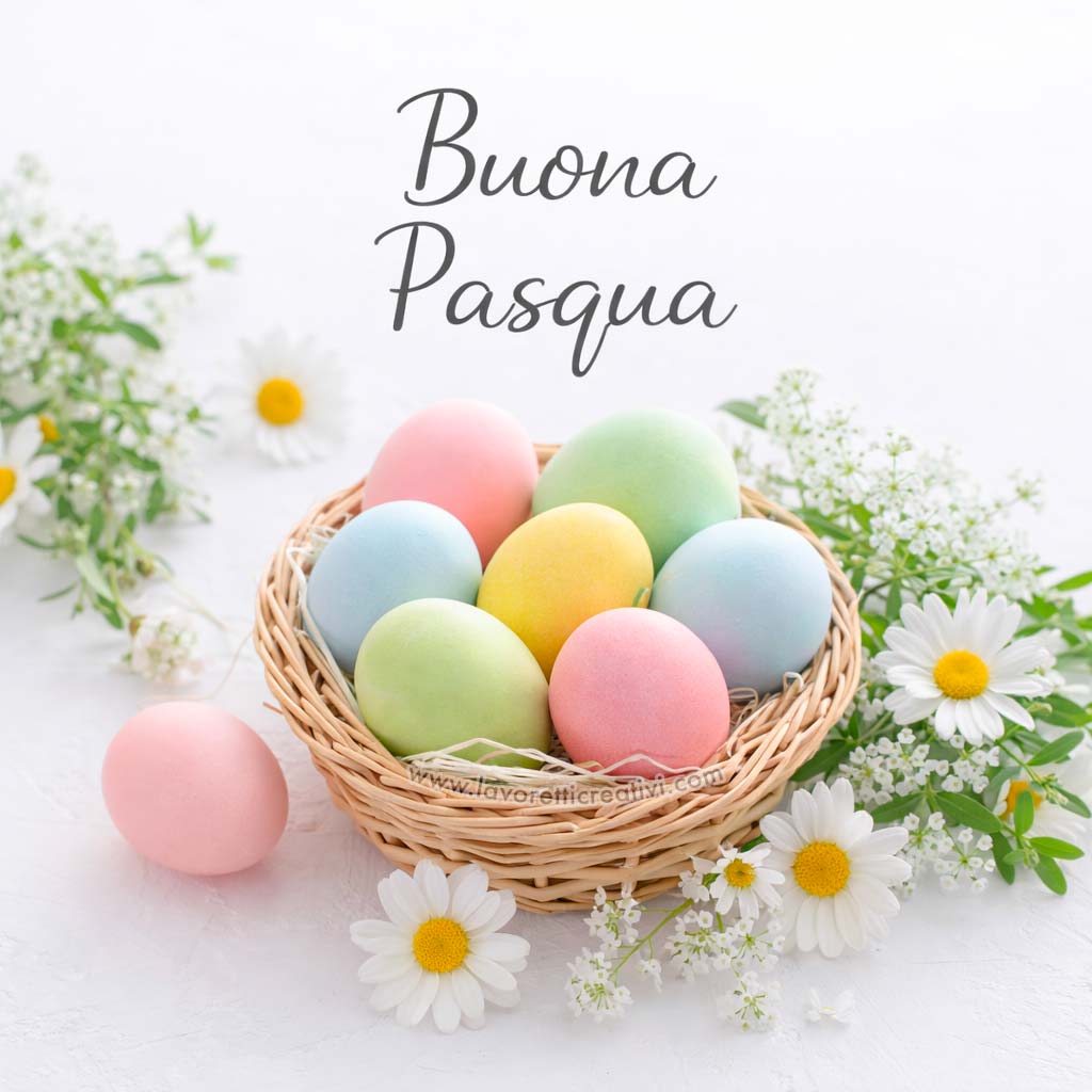 Immagini Buona Pasqua 8 buona pasqua con uova colorate