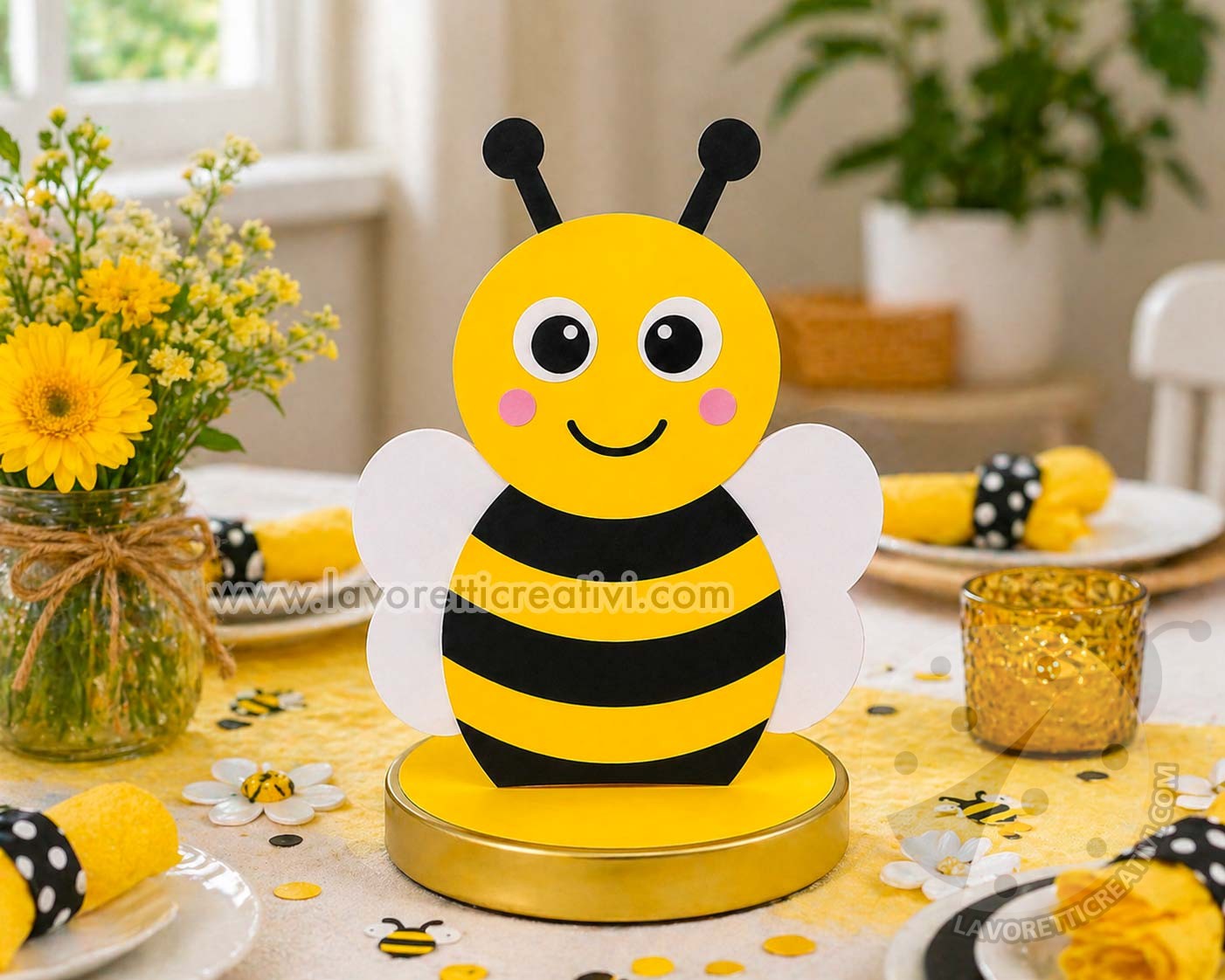 centrotavola con ape