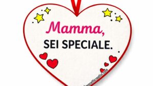 cuore da appendere per la mamma