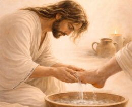 gesu lavanda dei piedi