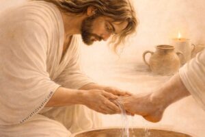 Immagini Giovedì Santo da Condividere 9 gesu lavanda dei piedi