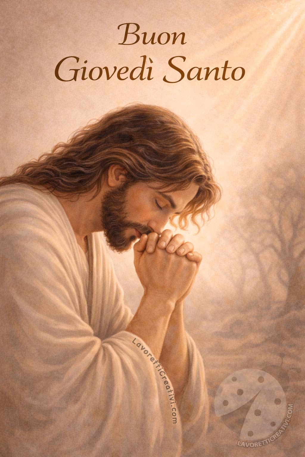 gesu preghiera giovedi santo 1