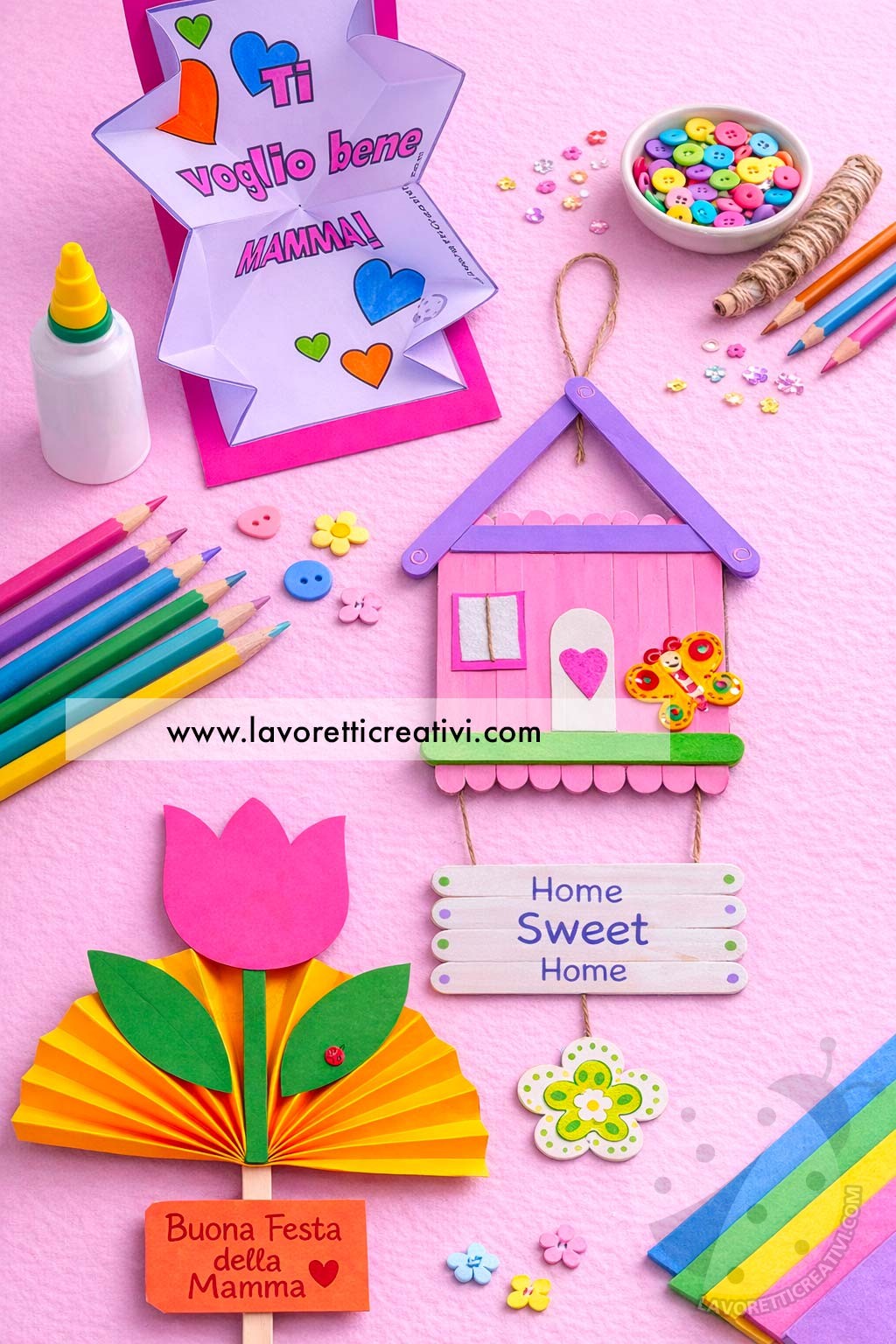 lavoretti festa della mamma bellissimi