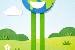 Pianeta Terra con braccia e gambe 10 pianeta terra cartoon 3