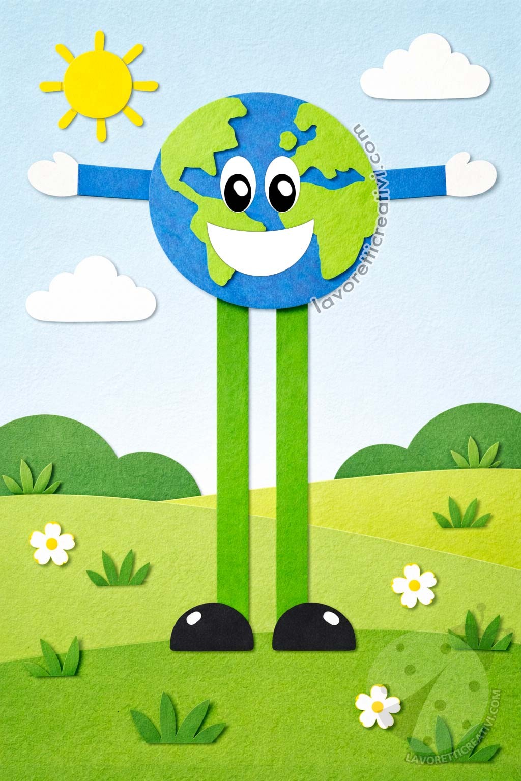 pianeta terra cartoon 3