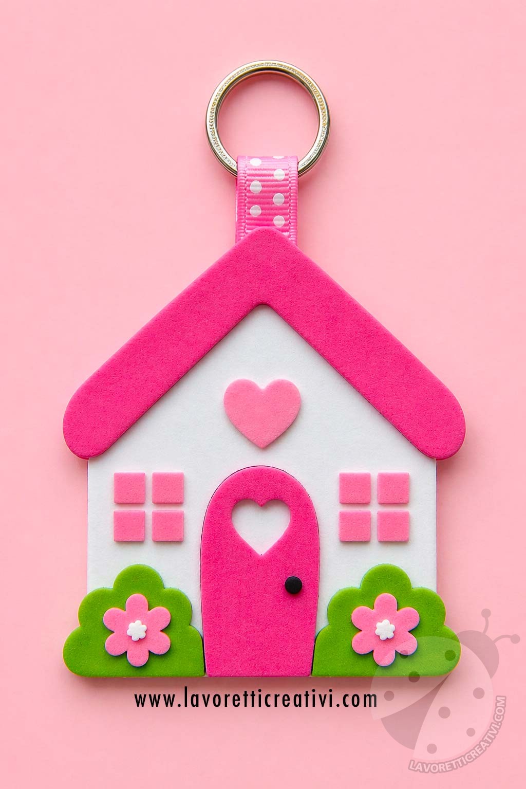 portachiavi per la mamma fai da te