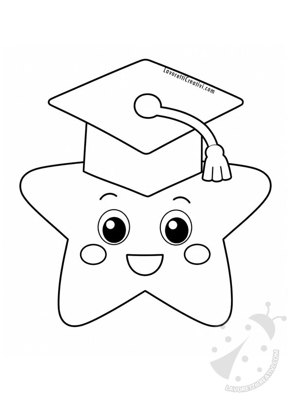 stella con tocco disegno