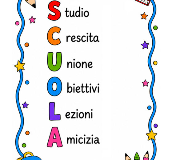 acrostico scuola