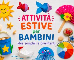attivita estive per bambini