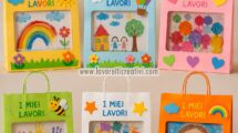buste porta lavori scuola infanzia
