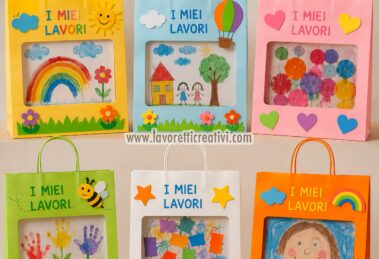 buste porta lavori scuola infanzia