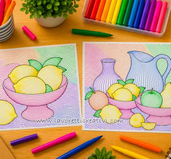 disegni con le linee facili