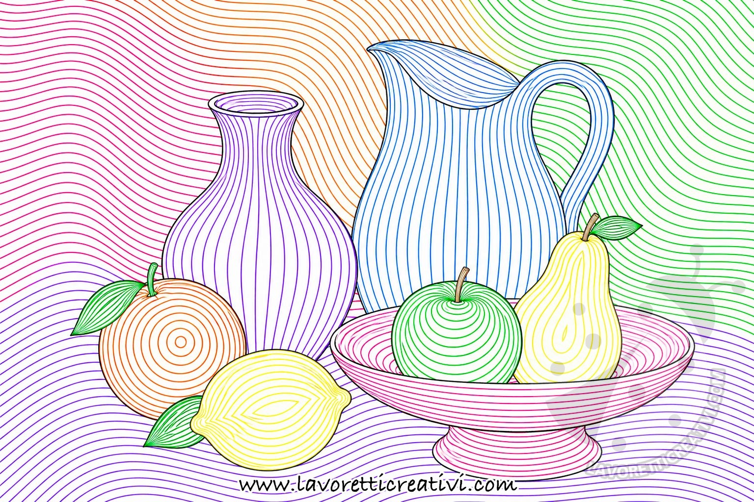 disegni con le linee semplici
