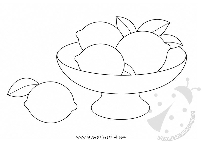 disegno con limoni