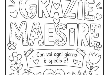grazie maestre disegno