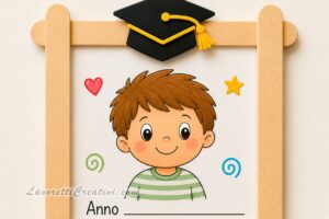 idea regalo per bambino fine anno facile