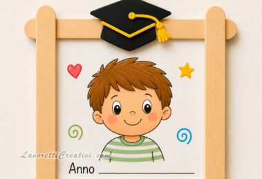 idea regalo per bambino fine anno facile