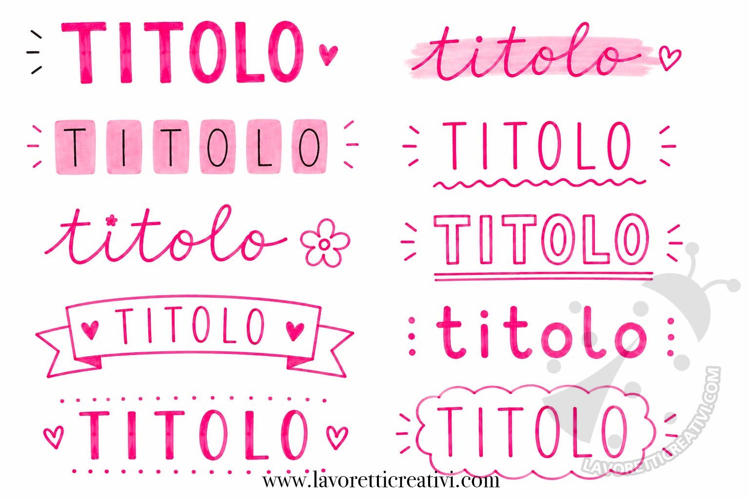 idee titoli semplici