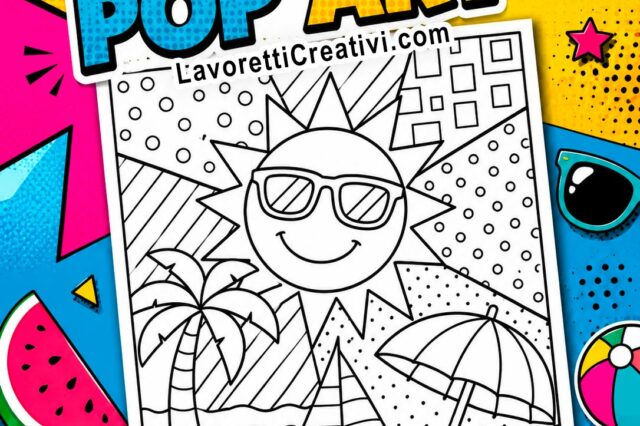 Disegni Estate da Colorare - Lavoretti Creativi