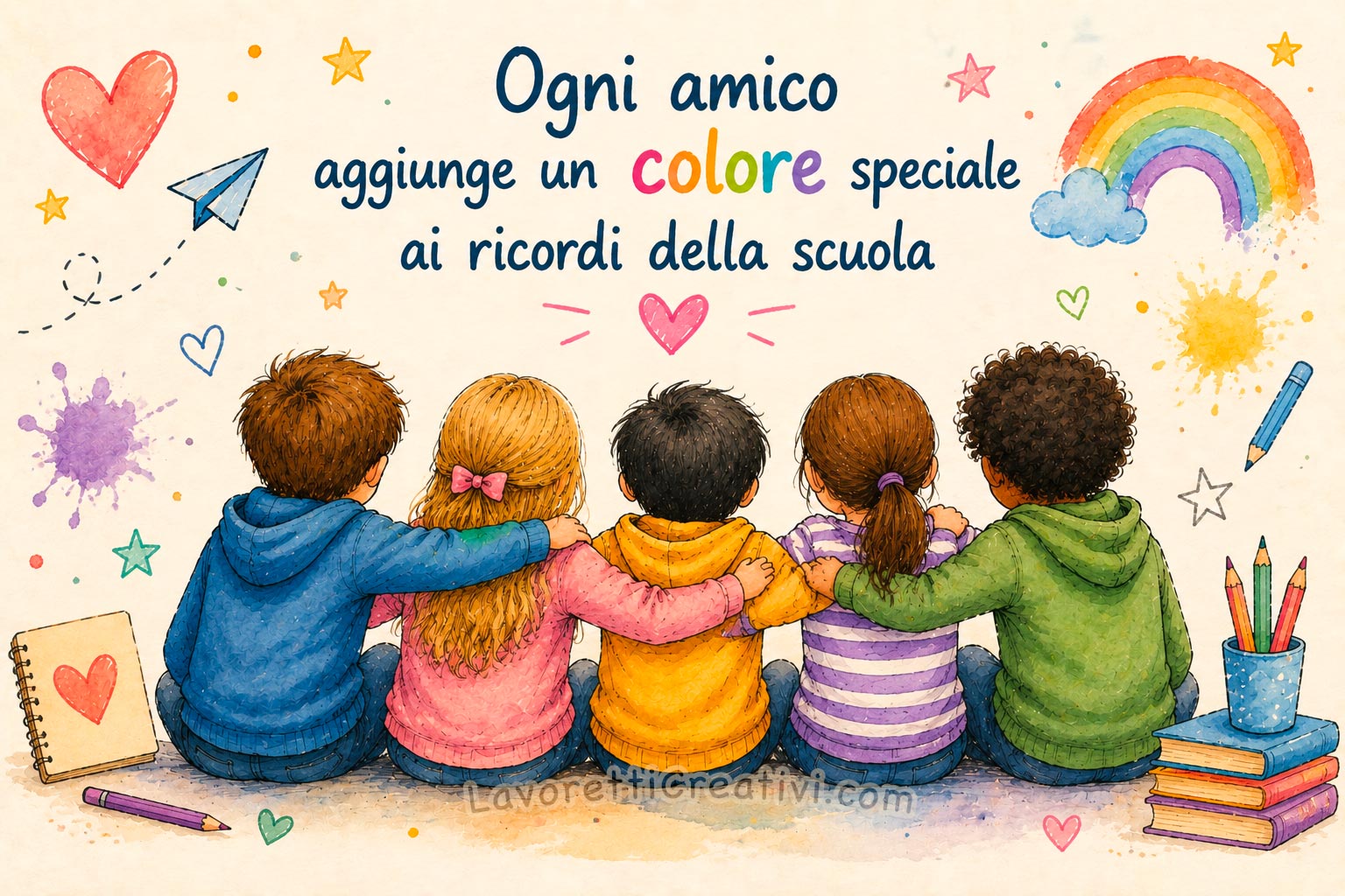 frase amicizia scuola