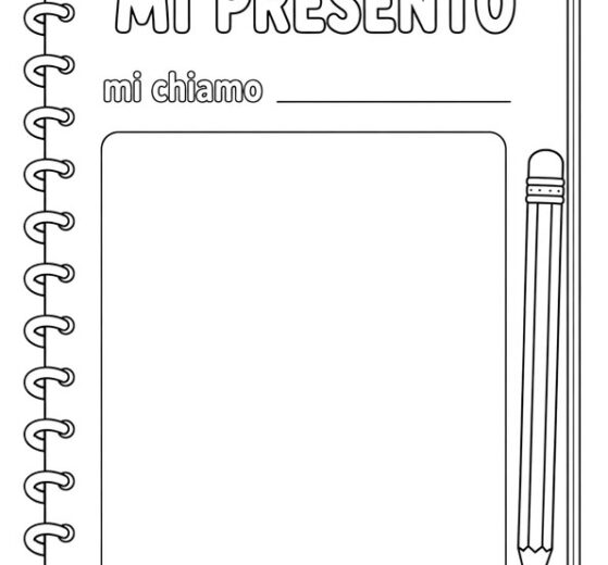 mi presento scuola primaria