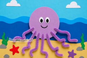 polpo con scovolini